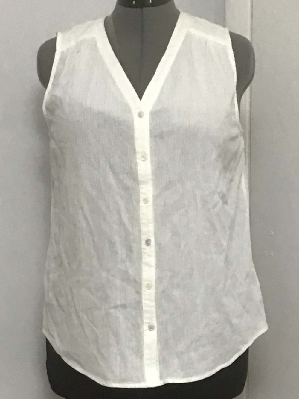 NWT NYDJ Sleeveless 100%Cotton Blouse/Tunic